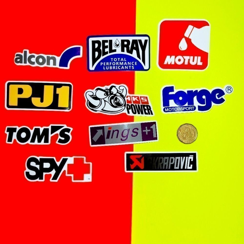 3/$20 brand new 10x waterproof car racer stickers